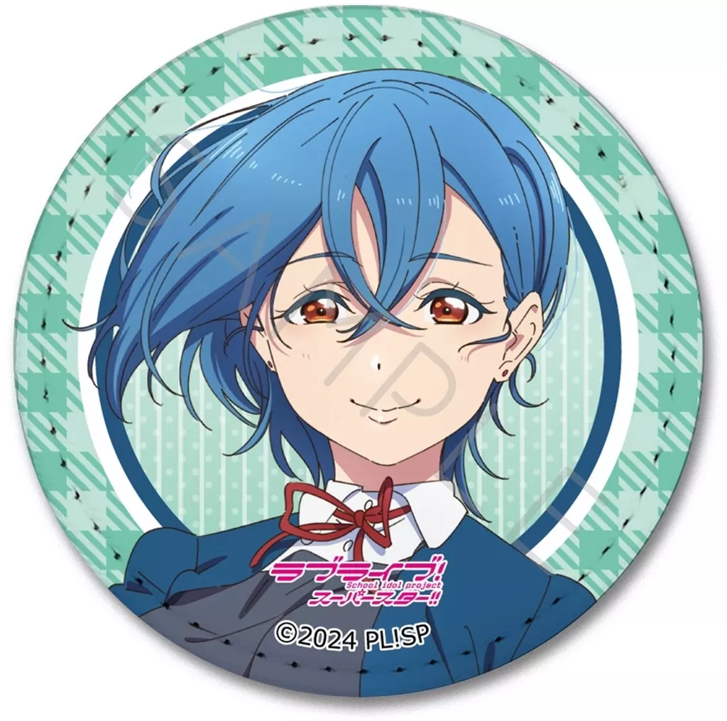 SF.若菜四季 レザーバッジ(丸形) 第4弾 「ラブライブ!スーパースター!!」