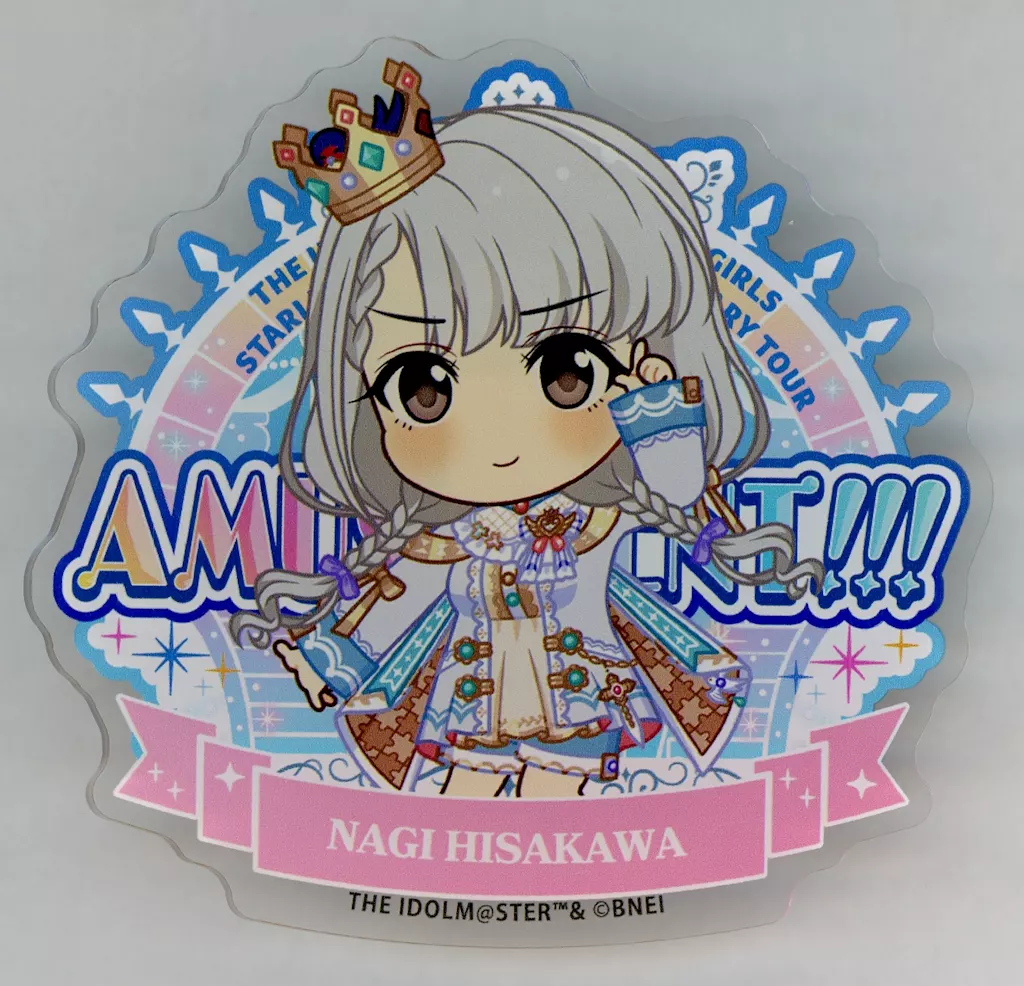 久川凪(STARLIGHT STAGE 10th ANNIVERSARY ver.) 公式プロデュースバッジ 「アイドルマスター シンデレラガールズ」