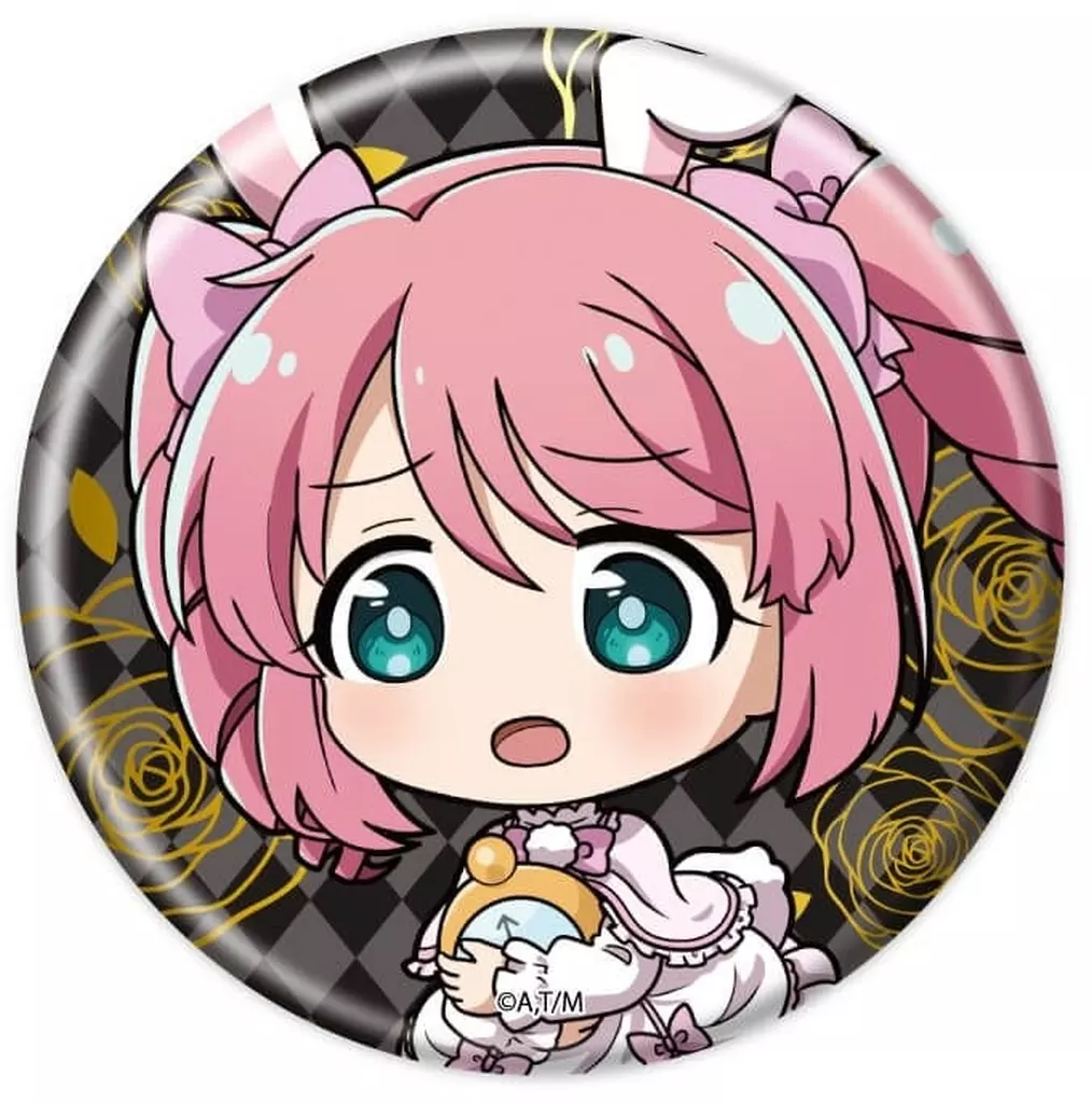 マジアマゼンタ 「魔法少女にあこがれて 缶バッジ 03.不思議の国のアリスver.(ミニキャライラスト)」