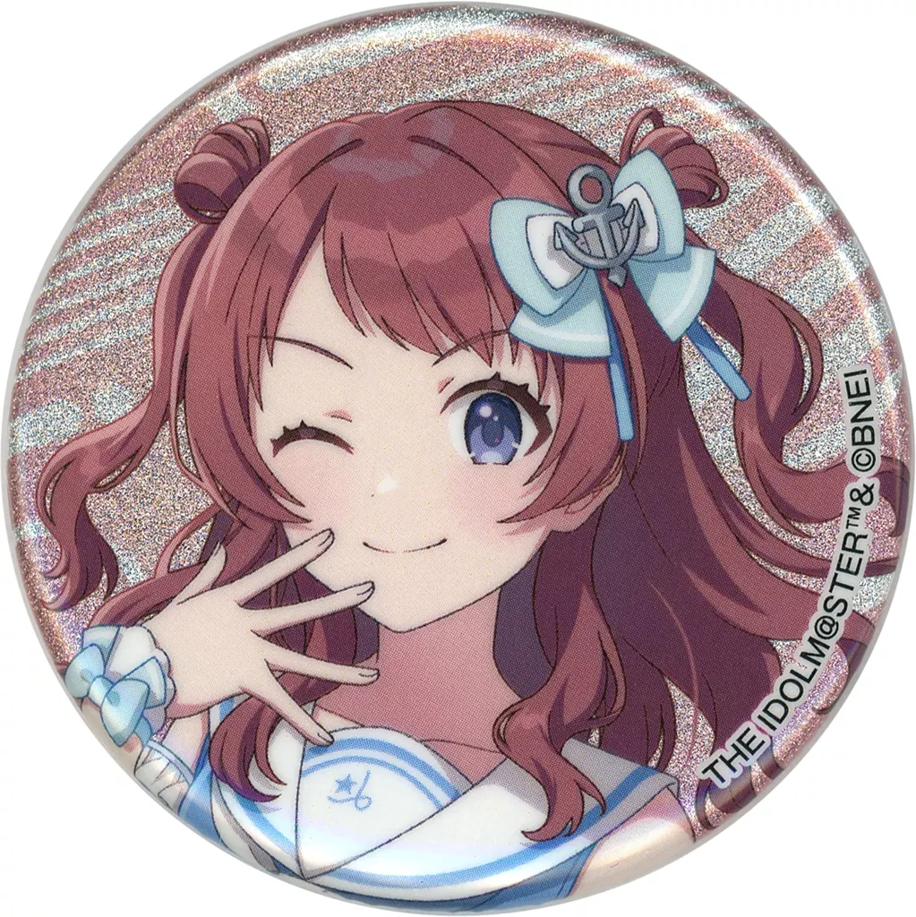 花海咲季 「学園アイドルマスター×ローソン グリッター缶バッジ」