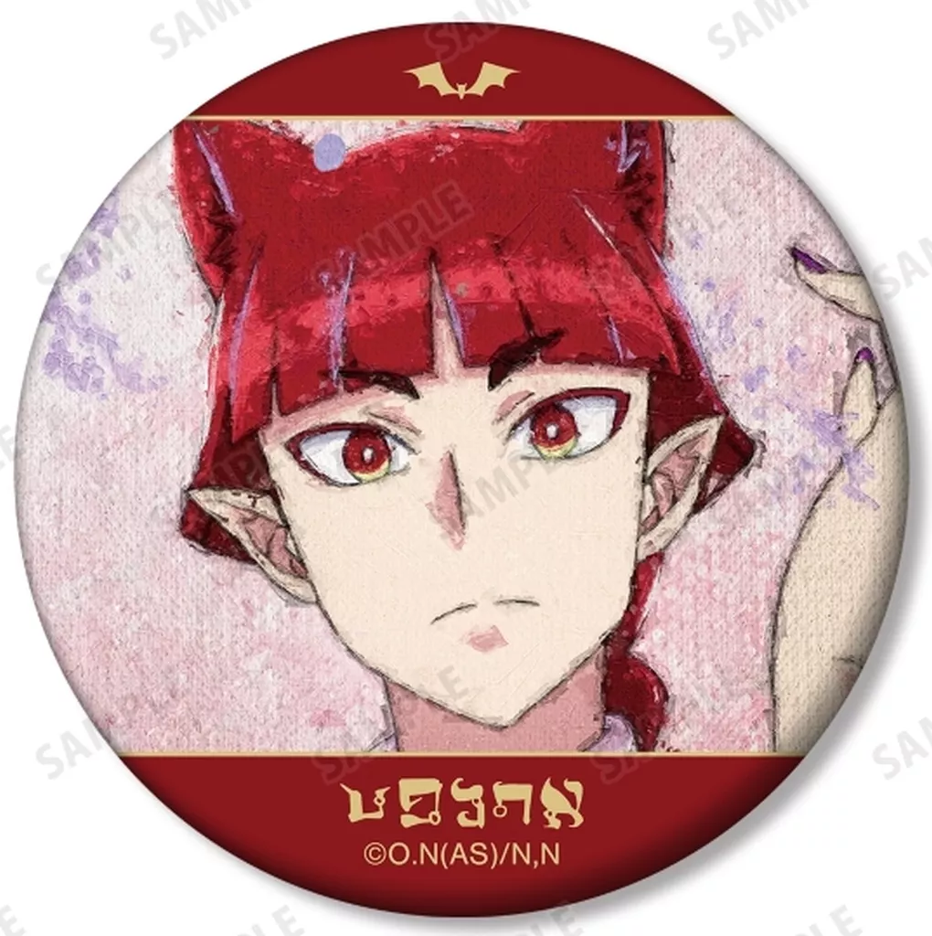 【魔入りました！入間くん】オペラ grunge CANVAS マット缶バッジ 魔入りました！入間くん】オペラ grunge CANVAS マット缶バッジ