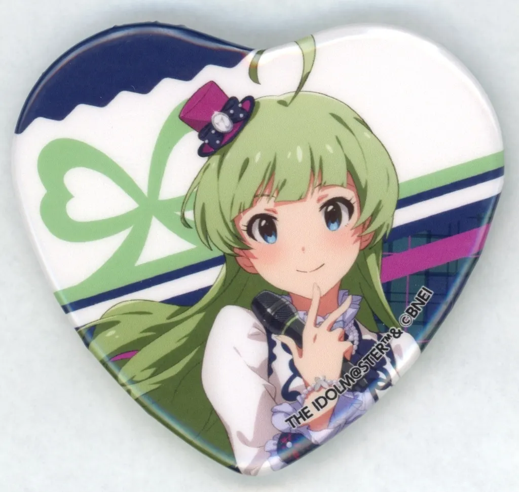 島原エレナ 公式ハート缶バッジ 「THE IDOLM＠STER M＠STER EXPO LIVE SHOWCASE 完走記念 MILLION STAGE」
