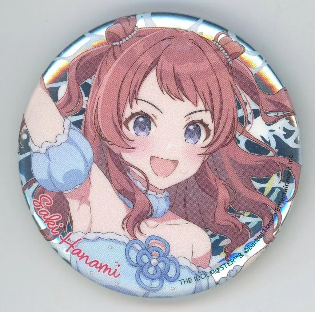 花海咲季 「サンシャイン水族館×学園アイドルマスター トレーディングメタリック缶バッジ」