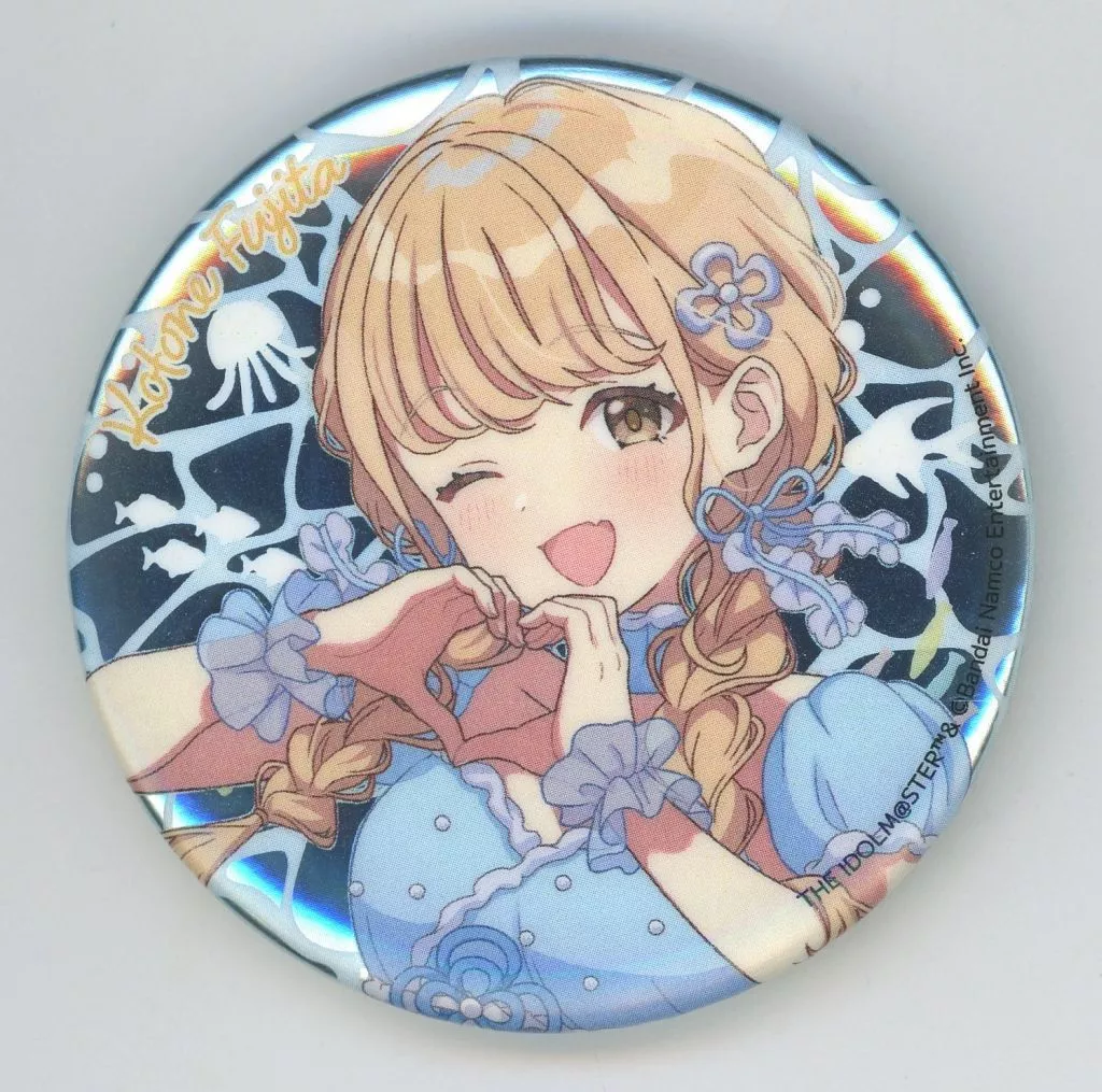 藤田ことね 「サンシャイン水族館×学園アイドルマスター トレーディングメタリック缶バッジ」