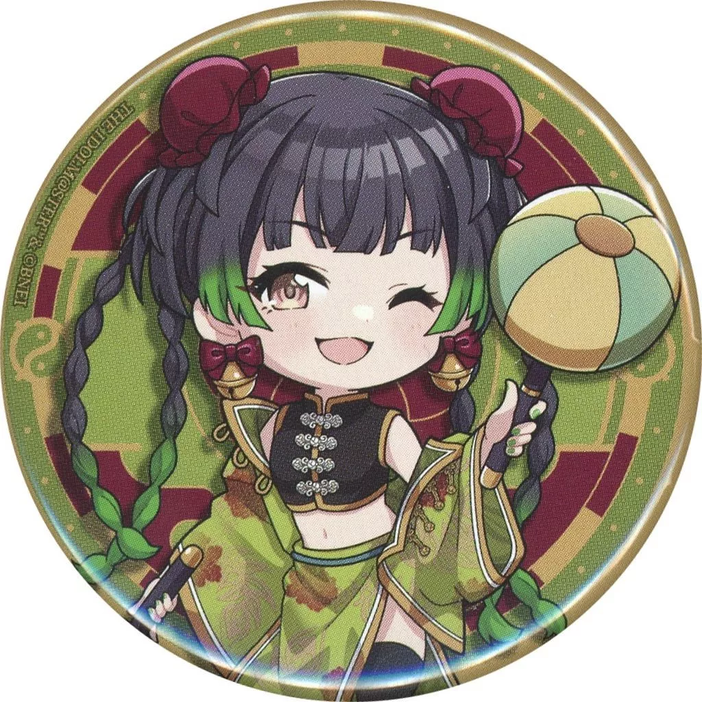 黛冬優子 「アイドルマスター シャイニーカラーズ SHHis POP UP SHOP 武闘遊戯 トレーディングミニキャラ缶バッジ 武闘遊戯」