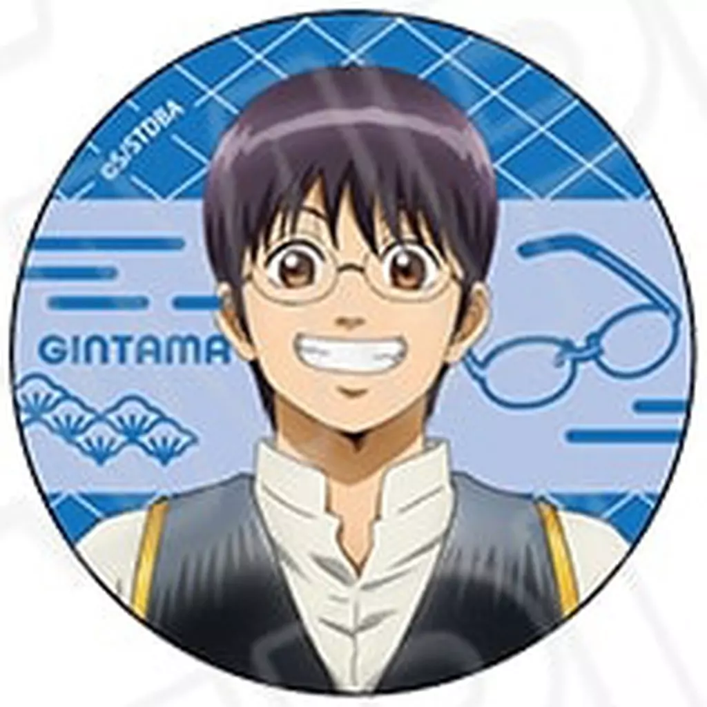 銀魂 神楽 56mm ホロ缶バッジ 銀ノ魂篇 j-world 銀魂 神楽 56mm ホロ缶