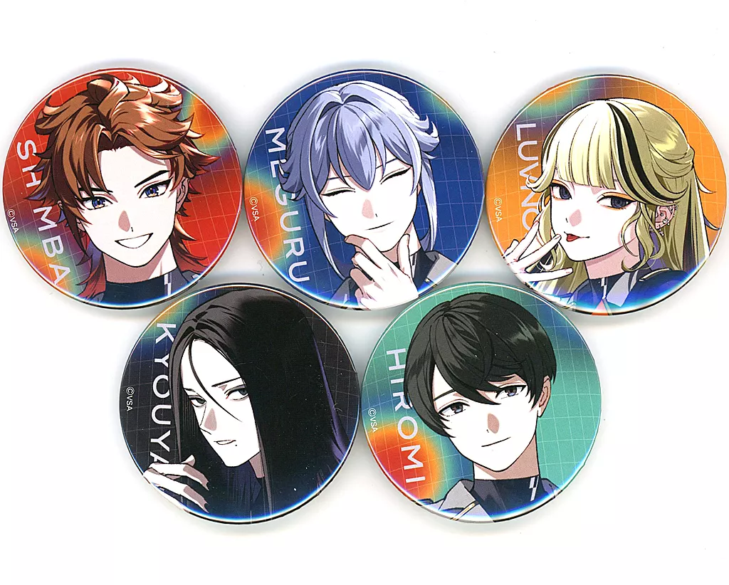 全5種セット 「VS AMBIVALENZ 2nd Season トレーディング缶バッジ BOX B」