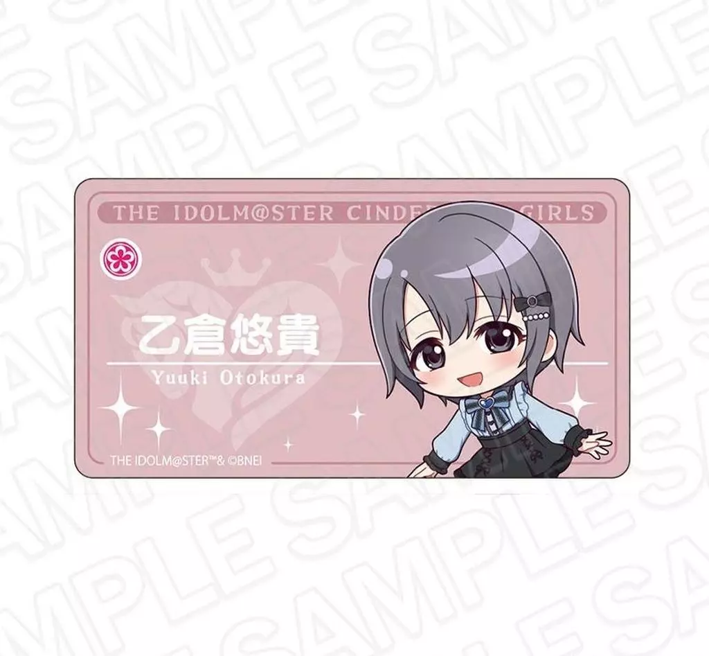 乙倉悠貴 アクリルネームバッジ サブカルファッション デフォルメ ver. 「アイドルマスター シンデレラガールズ スターライトステージ～ST＠iRs to 10th Anniversary～ SHOP in有楽町マルイ」
