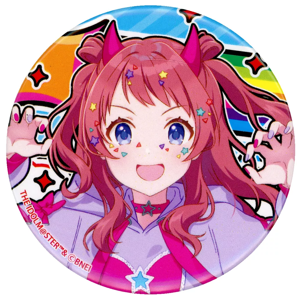 花海咲季(ビビット) 「学園アイドルマスター×JOL原宿 POP UP ショップ 缶バッジ(描き下ろしイラスト)」