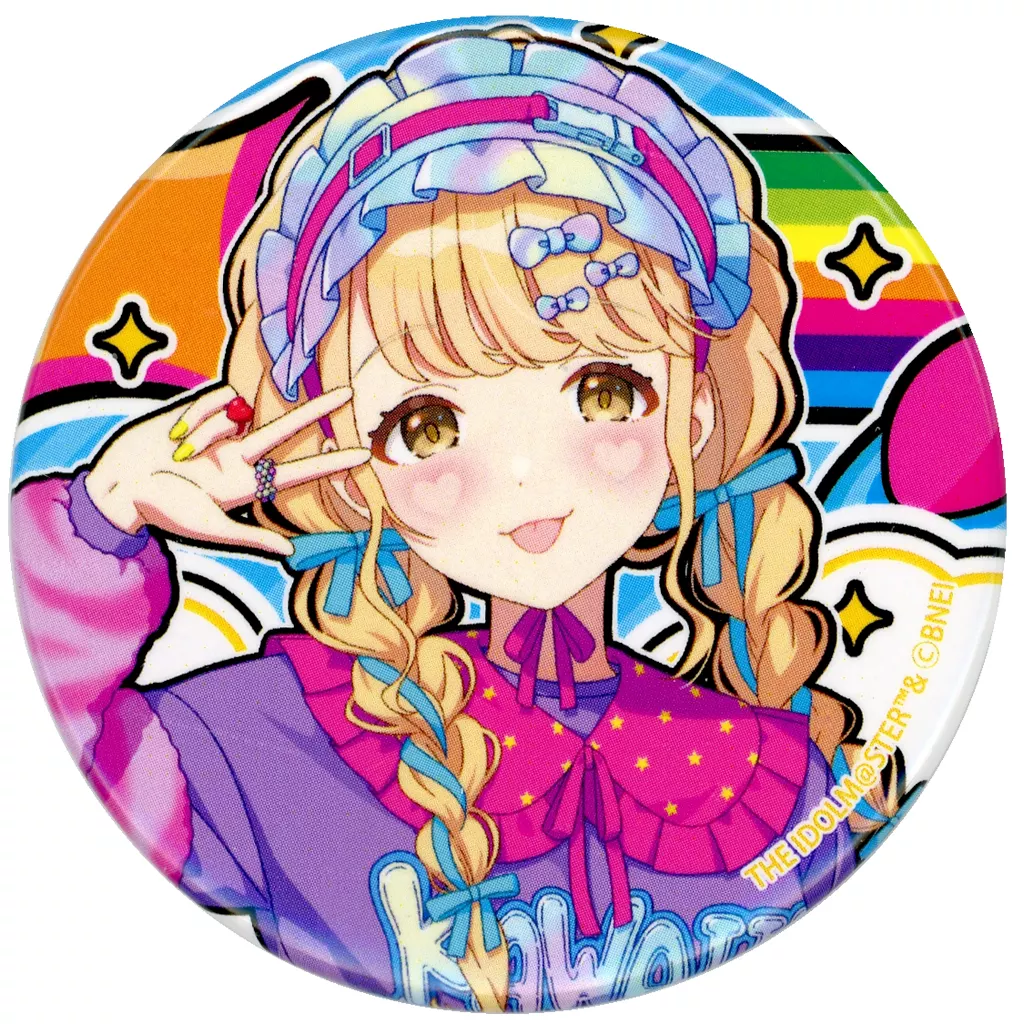 藤田ことね(ビビット) 「学園アイドルマスター×JOL原宿 POP UP ショップ 缶バッジ(描き下ろしイラスト)」