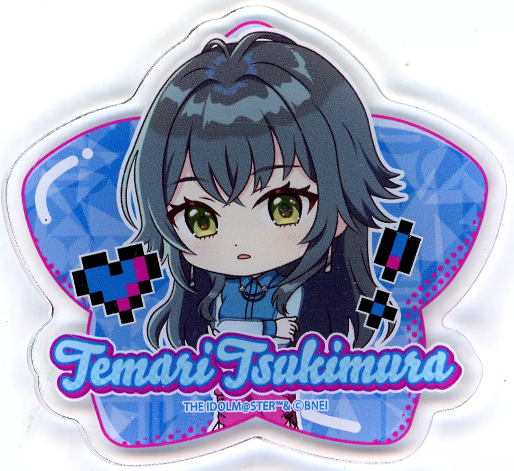 月村手毬 「学園アイドルマスター×JOL原宿 POP UP ショップ アクリルプレートバッジ」