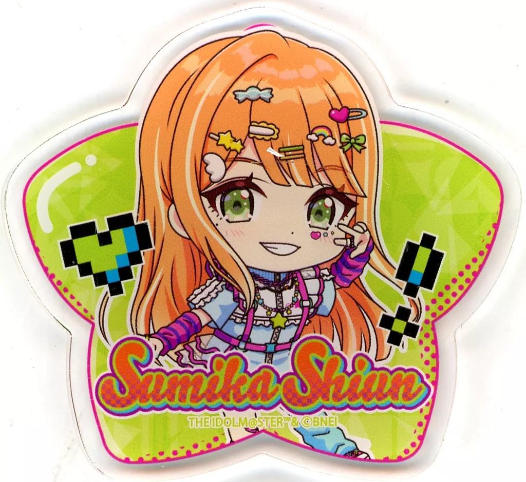 紫雲清夏 「学園アイドルマスター×JOL原宿 POP UP ショップ アクリルプレートバッジ」