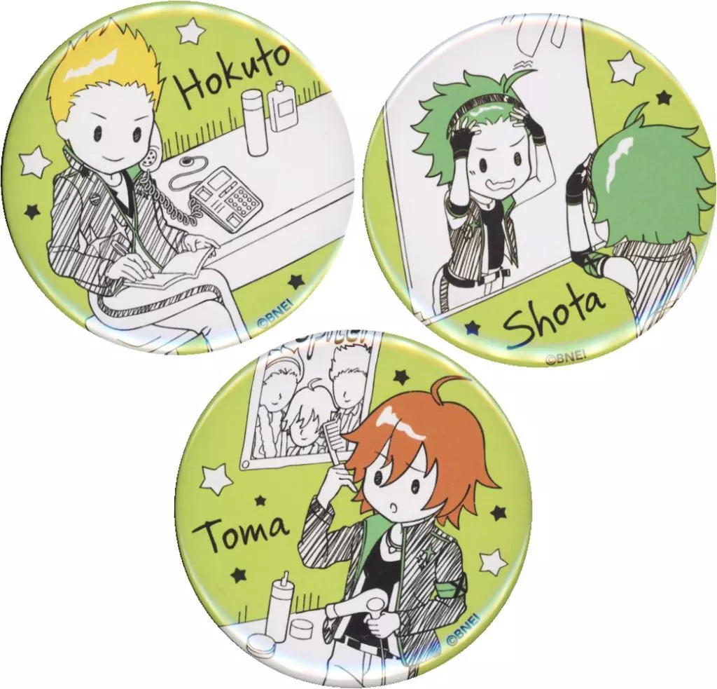 [単品] Jupiter 缶バッジセット Design produced by Sanrio 「アイドルマスター SideM×サンリオ」