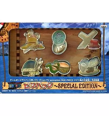 ワンピース ナナツ島の大秘宝 特典ピンバッジ付き 駿河屋 -<中古
