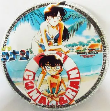 駿河屋 -<中古>江戸川コナン＆毛利蘭 ウォールバッジ 「名探偵コナン