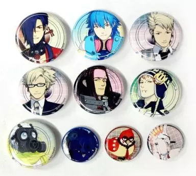 DRAMAtical Murder 缶バッジ 10個セット ステラワース 駿河屋 -<中古>全10種セット 「DRAMAtical Murder ステラワース