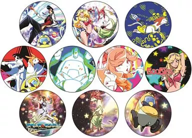スペース☆ダンディ 缶バッジ 10個セット (キャラクターグッズ