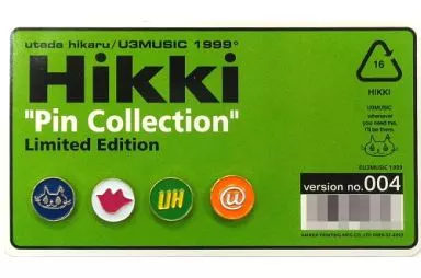 駿河屋 - 【買取】宇多田ヒカル Hikki Pin Collection(ピンバッジ