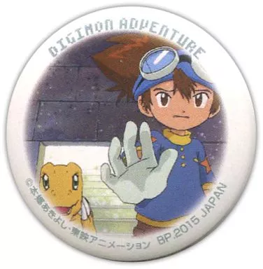 一番くじMINIデジモン　缶バッジ　まとめ売り デジモンアドベンチャー』トレーディング缶バッジ 描き下ろし 25th
