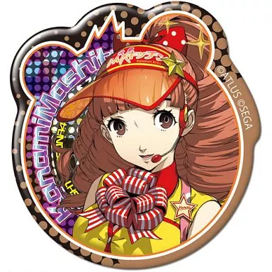ペルソナ4 ダンシングオールナイト　缶バッジマグネット ペルソナ ペルソナ4 ゴールデン ダンシング オールナイト P4D アクリル