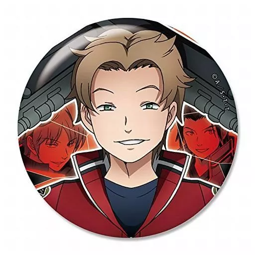 ワールドトリガー 佐鳥賢 缶バッジ　ワートリ　日常　当選　当選品　抽選 ワートリ バレンタイン 佐鳥賢 缶バッジ ハート缶 ワールド