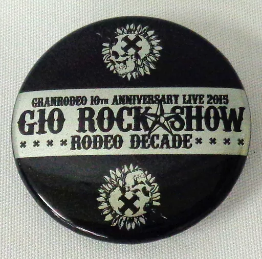 駿河屋 -<中古>GRANRODEO(背景黒/中央ライブ名) 缶バッジ