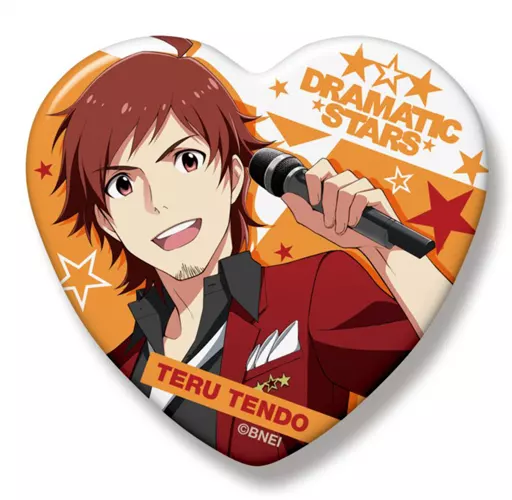 天道輝 ハート缶バッジ 「アイドルマスター SideM」