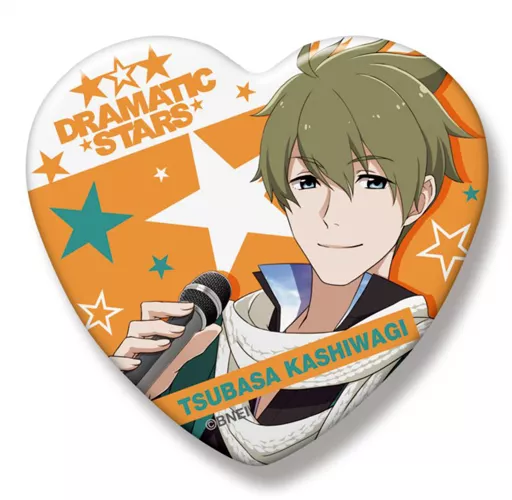 柏木翼 ハート缶バッジ 「アイドルマスター SideM」