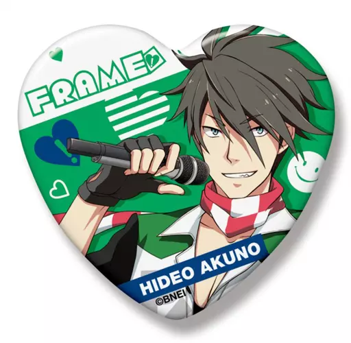 握野英雄 ハート缶バッジ 「アイドルマスター SideM」