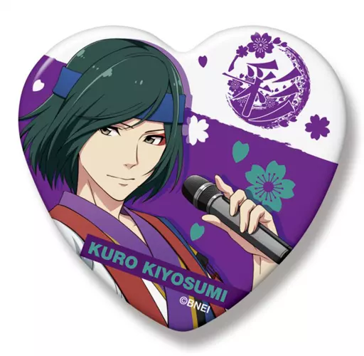 清澄九郎 ハート缶バッジ 「アイドルマスター SideM」