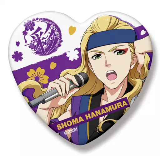 華村翔真 ハート缶バッジ 「アイドルマスター SideM」
