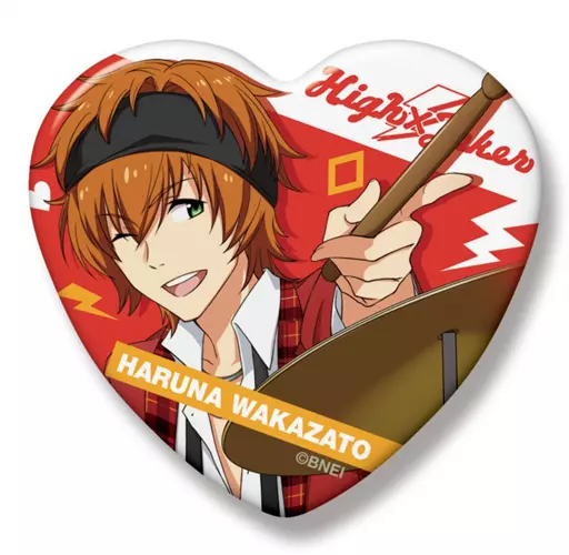 若里春名 ハート缶バッジ 「アイドルマスター SideM」