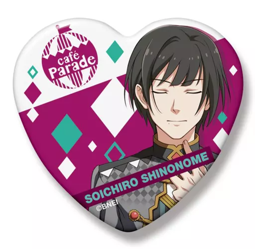 東雲荘一郎 ハート缶バッジ 「アイドルマスター SideM」