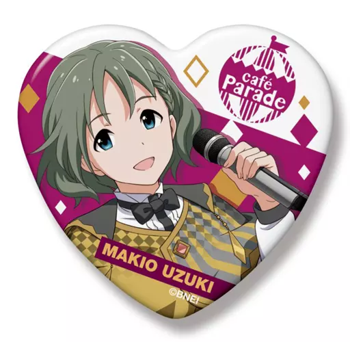 卯月巻緒 ハート缶バッジ 「アイドルマスター SideM」