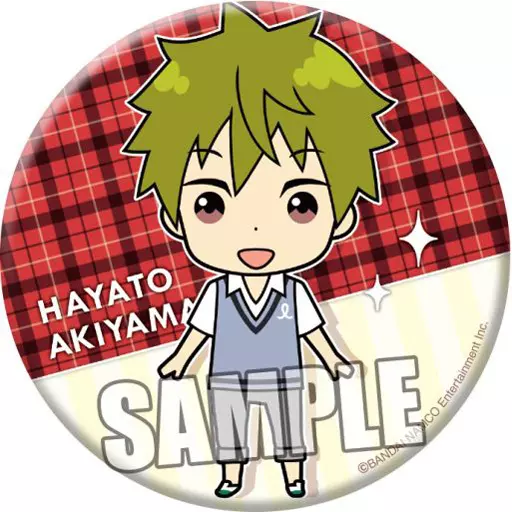 秋山隼人 缶バッジ 「アイドルマスター SideM」