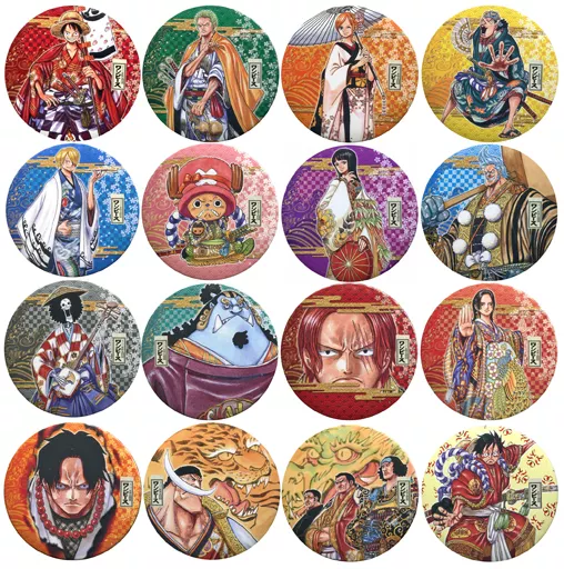 ワンピース歌舞伎II 缶バッジ ワンピース スーパー歌舞伎Ⅱ 麦わらの一味コレクション缶バッジ