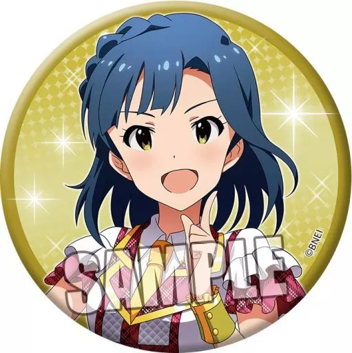 七尾百合子 缶バッジ 「アイドルマスター ミリオンライブ!」