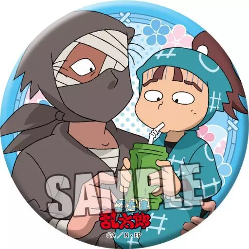 駿河屋 -<中古>雑渡昆奈門＆鶴町伏木蔵 和風缶バッジ 第2弾 「忍