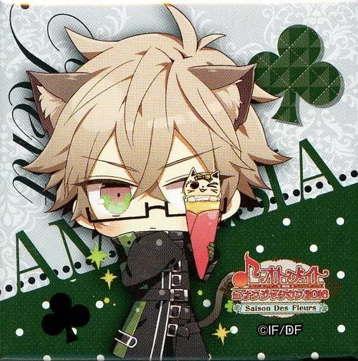 AMNESIA アムネシア スクエア缶バッジ ケント AMNESIA ケント イッキ スクエア缶バッジ オトメイトガーデン - メルカリ