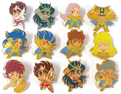 聖闘士星矢　聖闘士ピンズコレクション ムービック 聖闘士星矢 ピンズコレクション ノーマル全8種セット