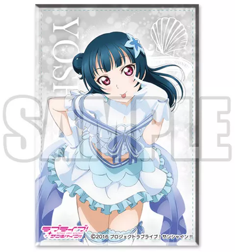 ラブライブサンシャイン　津島善子　スクエアバッジ　35枚 駿河屋 -<新品/中古>津島善子 スクエアバッジVer.5 「ラブライブ!(ラブ