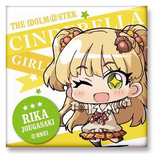 城ヶ崎莉嘉 「アイドルマスター シンデレラガールズ ミニッチュ トレーディングスクエア缶バッジコレクションA」