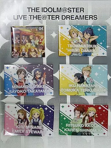 アイドルマスター 限定缶バッジコレクション(6個セット) 「THE IDOLM＠STER LIVE THE＠TER DREAMERS 04 発売記念イベント」
