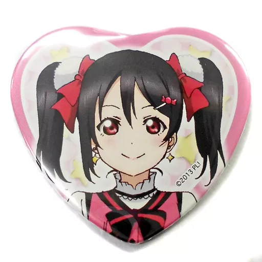 駿河屋 -<中古>矢澤にこ ハート缶バッジ 「ラブライブ! ガチャ