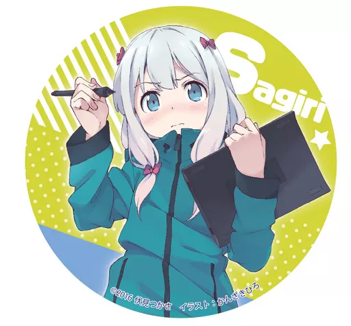 エロマンガ先生　つかさ製菓　BIG缶バッジ　和泉紗霧 エロマンガ先生 つかさ製菓 BIG缶バッジ 和泉紗霧の通販 by 四葉