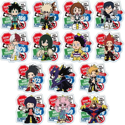 全14種セット 「僕のヒーローアカデミア アクリルバッジ」_image