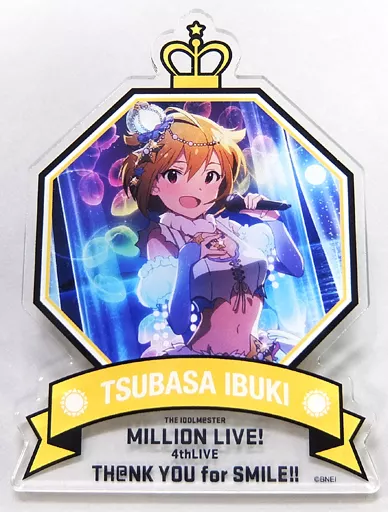 3.伊吹翼 公式プロデュースバッジ 「THE IDOLM＠STER MILLION LIVE! 4thLIVE TH＠NK YOU for SMILE!!」