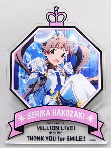 26.箱崎星梨花 公式プロデュースバッジ 「THE IDOLM＠STER MILLION LIVE! 4thLIVE TH＠NK YOU for SMILE!!」