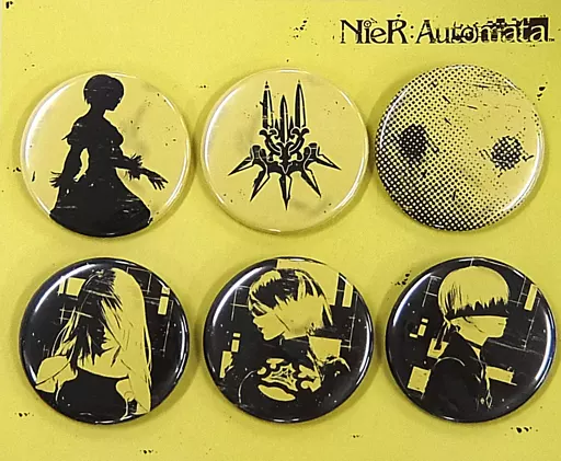 NieR:Automata コンサート『人形達ノ記憶』缶バッジ 駿河屋 -<中古>NieR：Automata 缶バッジセット(6個セット) 「人形達ノ