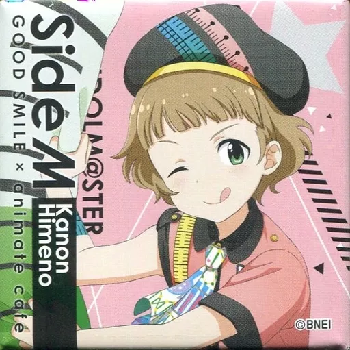 姫野かのん 「アイドルマスター SideM×GOOD SMILE×animatecafe トレーディングスクエア缶バッジ Aグループ」